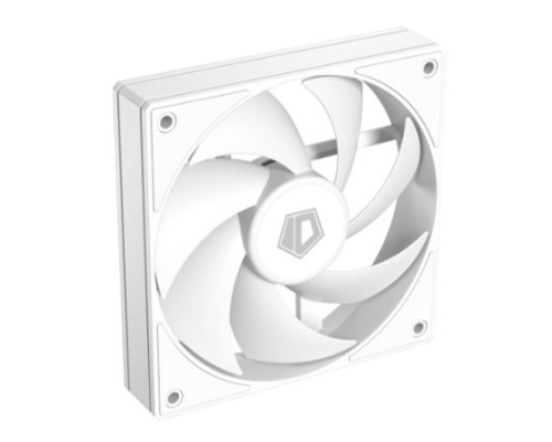 [вентилятор] Cooler ID-Cooling AF-125-W  ( PWM, резиновые углы, белый, 500-2000об/мин)  BOX