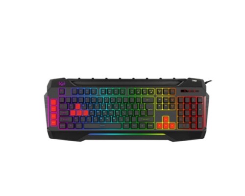 [Клавиатура] Игровая клавиатура Sven KB-G8800 SV-017675 109 кл, макросы, RGB-подсветка, звук. индикация, USB-порт
