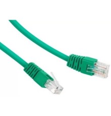 Патч-корд UTP Cablexpert PP12-1.5M/G кат.5e, 1.5м, литой, многожильный (зелёный)