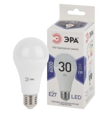 ЭРА Б0048017 Лампочка светодиодная STD LED A65-30W-860-E27 E27 / Е27 30Вт груша холодный дневной свет 
