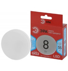 Эра Б0052657 Лампочка светодиодная RED LINE LED GX-8W-840-GX53 R GX53 8Вт таблетка нейтральный белый свет 
