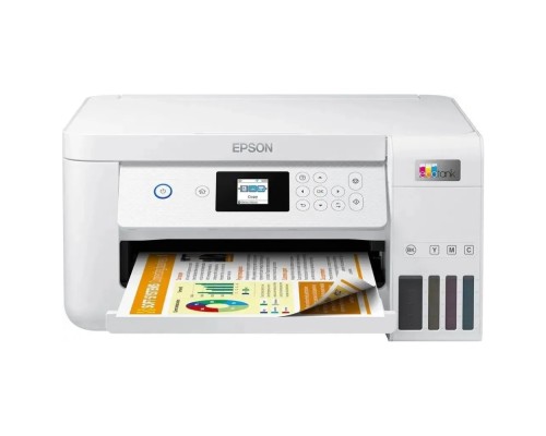 [Принтер/МФУ] Epson L4266 [C11CJ63516/C11CJ63511] {A4,  белый,  33 стр/мин, Wi-Fi, USB, СНПЧ}