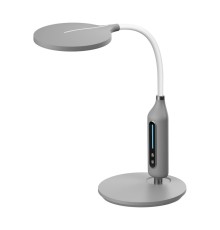 Camelion KD-862  C09 серый LED(Свет-к наст, 10Вт, 580 лм Сенсорное управление, регулировка яркости и цветовой температуры)