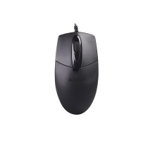 Мышь проводная A4Tech OP-720S black (USB, оптическая, silent, 1200dpi, 2but) (OP-720S)