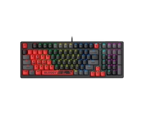[Мышь] Клавиатура проводная A4Tech Bloody S98 red/black (USB, механическая, for gamer, LED) (SPORTS RED)