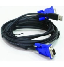 D-Link DKVM-CU/B1A Кабель KVM длиной 1,8 м с разъемами VGA и USB