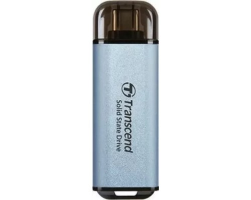 [носитель информации] Transcend Portable SSD 512GB USB-C TS512GESD300C ESD300 голубой