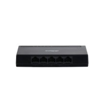 DAHUA DH-PFS3005-5GT-L 5-портовый гигабитный неуправляемый коммутатор, 5xRJ45 1Gb, коммутация 10 Гбит/с, MAC-таблица 2K, пластик
