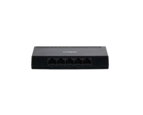 [Коммутаторы] DAHUA DH-PFS3005-5GT-L 5-портовый гигабитный неуправляемый коммутатор, 5xRJ45 1Gb, коммутация 10 Гбит/с, MAC-таблица 2K, пластик