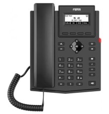 Fanvil X301P  c б/п черный SIP телефон