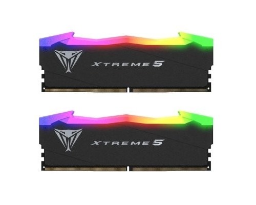 [Модуль памяти] Память DDR5 2x24GB 8000MHz Patriot PVXR548G80C38K Viper Xtreme 5 RGB RTL PC5-64000 CL38 DIMM 288-pin 1.45В Ret