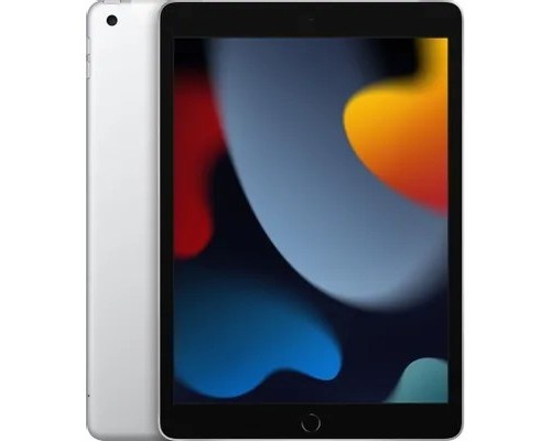 [Планшетный компьютер] Apple iPad 10.2-inch Wi-Fi + Cellular 256GB Silver 2021 (Гонконг)