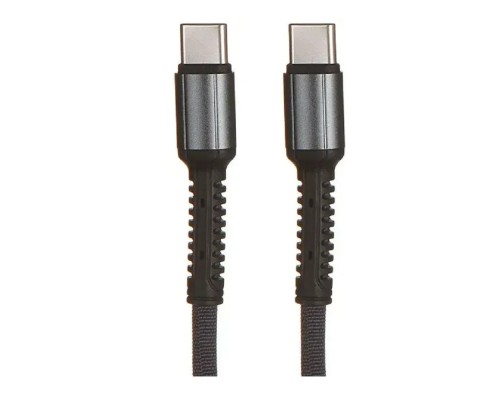 [кабели] LDNIO LS631C/ USB кабель PD: Type-C--Type-C/ 1m/ 65W/ медь/ Нейлоновая оплетка/ Gray