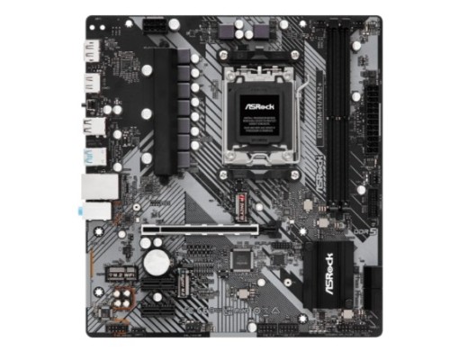 [Материнская плата] B650M-H/M.2+, Socket AM5, AMD B650, 2xDDR5-5200, HDMI+DP, 1xPCI-Ex16, 2xPCI-Ex1, 4xSATA3(RAID 0/1/10), 2xM.2, 8 Ch Audio, 1x2.5GLan, (2+4)xUSB2.0, (3+2)xUSB3.2, (1+0)xUSB3.2 Type-C™, mATX, RTL