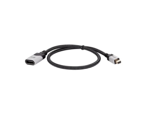 [кабели] VCOM <CG685F-0.5> Кабель удлинительный miniDP/DP  v1.4, 8K@60Hz, 0.5m, медь