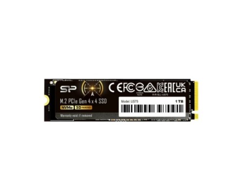 [накопитель] Silicon Power SSD M.2 1TB US75, M.2 2280, PCI-E 4x4, [R/W -7000/6000 MB/s]
