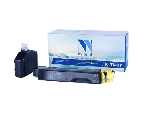[Расходные материалы] Картридж NVP совместимый NV-TK-5140 Yellow для Kyocera ECOSYS M6030cdn/ M6530cdn/ P6130cdn (5000k)