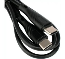 Cablexpert Кабель USB2.0  Type-C/Type-C, Classic 0.1, 3A, 60Вт, PD/QC3.0, медь, 1м, черный, коробка (CCB-USB2-CMCMO1-1MB)