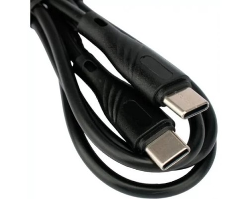 [кабели] Cablexpert Кабель USB2.0  Type-C/Type-C, Classic 0.1, 3A, 60Вт, PD/QC3.0, медь, 1м, черный, коробка (CCB-USB2-CMCMO1-1MB)