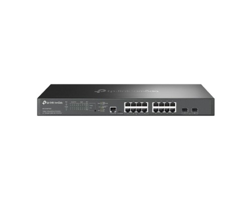 [Сетевое оборудование] TP-Link SG3218XP-M2 Управляемый коммутатор Omada уровня 2+ с 16 портами 2,5 Гбит/с (8 портов PoE+) и 2 портами SFP+