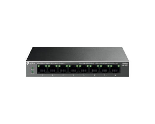 [Сетевое оборудование] TP-Link LS108GP Настольный коммутатор с 8 гигабитными портами (8 портов PoE+)