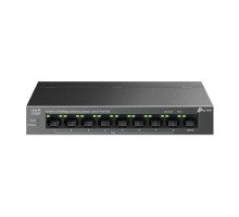 TP-Link LS109P Настольный коммутатор с 9 портами 10/100 Мбит/с (8 портов PoE+)