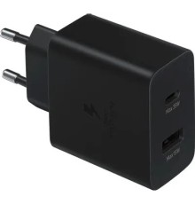 Сетевое зарядное устройство Samsung Adapter 35W Black (1xUSB-C, 1xUSB-A) (EP-TA220NBEGEU)