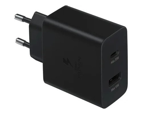 [Аксессуар] Сетевое зарядное устройство Samsung Adapter 35W Black (1xUSB-C, 1xUSB-A) (EP-TA220NBEGEU)