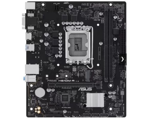 [Материнская плата] ASUS PRIME H610M-R-SI (Socket 1700, mATX, 2xDDR5(96GB), DP/VGA/HDMI, 1xPCIe 4.0x16/1xPCIe 3.0, 1xLAN, 4xSATA 6Gb/s, 1xM.2, 2xUSB 3.2, 2xUSB 2.0, 2xPS/2)