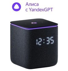 Яндекс Станция Миди Zigbee Черный [YNDX-00054BLK]