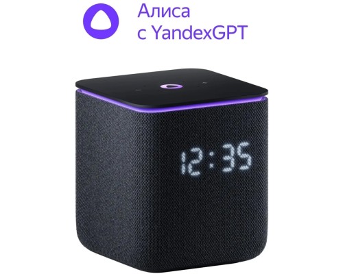 [станция/гаджет] Яндекс Станция Миди Zigbee Черный [YNDX-00054BLK]