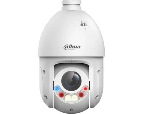 [Видеонаблюдение] DAHUA DH-SD4E825GB-HNR-A-PV1 Уличная купольная PTZ IP-видеокамера TiOC с активным сдерживанием и ИИ 8Мп, 1/2.8” CMOS, моторизованный объектив 5~125мм (25x), видеоаналитика, ИК 100м, LED 50м, IP66