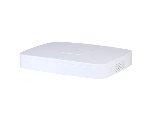 [Видеорегистраторы] DAHUA DHI-NVR4108-8P-4KS3 8-канальный IP-видеорегистратор с PoE, 4K и H.265+, входящий поток до 160Мбит/с, видеоаналитика, 1 SATA III до 20Тбайт