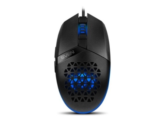 [Мышь] Мышь Sven SV-021467 игровая RX-G735 USB (5+1кл., 1200-4000DPI, подсветка)