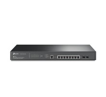TP-Link SG3210XHP-M2 Управляемый коммутатор JetStream уровня 2+ с 8 портами PoE+ 2,5 Гбит/с и 2 портами SFP+