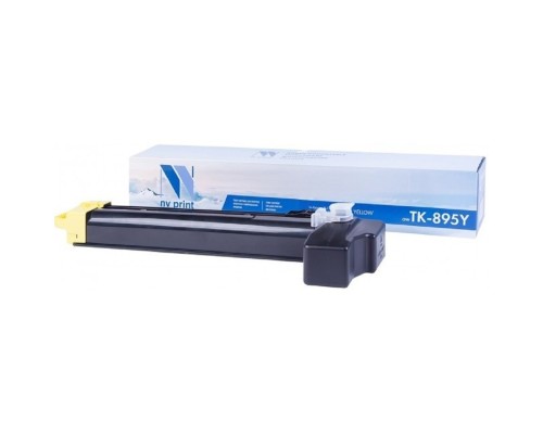 [Расходные материалы] NV Print  TK-895Y Тонер-картридж для Kyocera-Mita FS-C8025MFP/8020MFP, Y, 6K