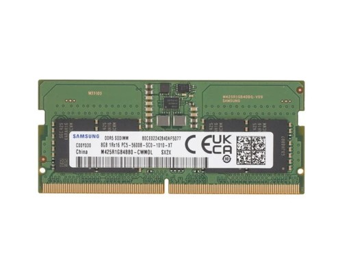 [Модуль памяти] Samsung DDR5 SODIMM 8GB  DIMM UNB 5600 1Rx16, 1.1V M425R1GB4BB0-CWM
