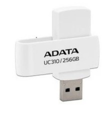 A-DATA Flash Drive 256GB <UC310-256G-RWH> UC310, USB 3.2, белый