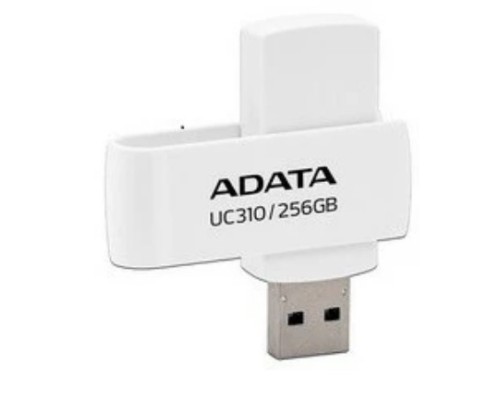 [Носитель информации] A-DATA Flash Drive 256GB <UC310-256G-RWH> UC310, USB 3.2, белый