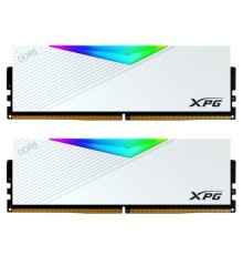 A-data DDR5  XPG LANCER RGB 64GB DDR5-6400 AX5U6400C3232G-DCLARWH, CL32, 1.4V K2*32GB RGB WHITE 