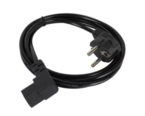[кабели] Кабель комп - розетка 220V EU (угол-угол), 1.8m, iOpen <ACE021R-1.8M>