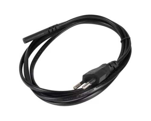 [кабели] Кабель для аудио-видео техники IEC-320-C7, 2-pin 1,8m ,черный, iOpen<ACE023-1.8M>