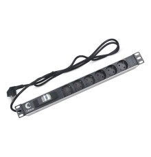 CABEUS PDU-6P-B-2EU БЛОК ЕВРОРОЗЕТОК ДЛЯ 19