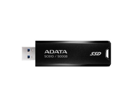 [Носитель информации] Внешний SSD диск ADATA 500GB SC610 Черный