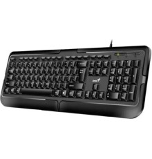 Клавиатура Genius Smart KB-118, {Черный, проводная, USB, 104 клавиши, регулировка наклона} [31310051402]