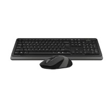 Комплект кл-ра+мышь беспров. A4Tech Fstyler FG1010S black/grey USB (FG1010S GREY)