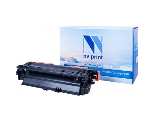 [Расходные материалы] Картридж NVP совместимый NV-CE250X/NV-723H Black универсальные для HP/Canon Color LaserJet CP3525/ CP3525n/ CP3525dn/ CP3525x/ LBP 7750 i-Sensys 7750cd/ 7750Cdn (10500k)