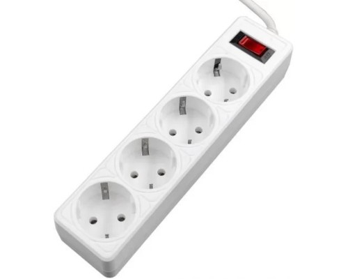 [Сетевой фильтр] 5bites Сетевой фильтр GARDA SP4W-530 4S / 3*0.75MM2 / 3M / WHITE