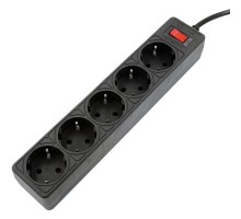 5bites Сетевой фильтр GARDA SP5B-550 5S / 3*0.75MM2 / 5M / BLACK