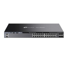TP-Link SG6428X Стекируемый управляемый коммутатор 3-го уровня Omada с 24 гигабитными портами и 4 портами SFP+